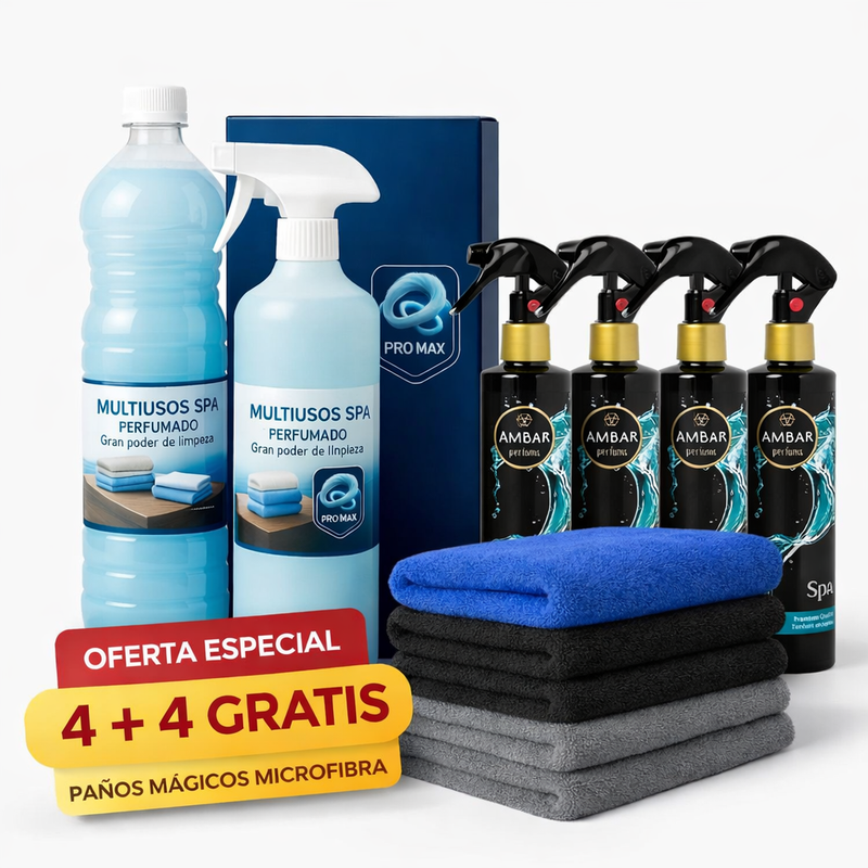 Pack Limpieza TOTAL Pro Max - 4 meses de limpieza